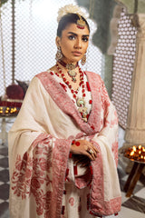 3 Piece Jacquard Unstitched Suit with Dupatta and Inner JD-42003