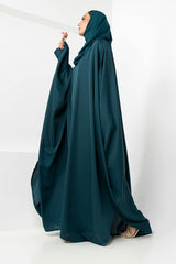 Georgette Dyed Abaya With Dyed Scarf KAB-22125