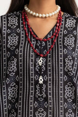 Printed Lawn Shirt Dupatta Dyed Trouser  KJP-43157