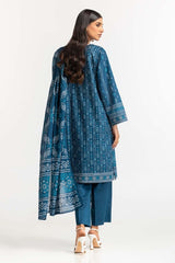 Printed Lawn Shirt Dupatta Dyed Trouser  KJP-43161