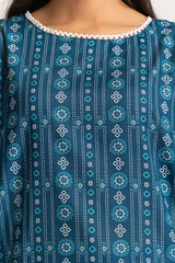 Printed Lawn Shirt Dupatta Dyed Trouser  KJP-43161
