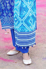 3 Piece Unstitched Lacquer Printed Lawn Suit CL-42328 B