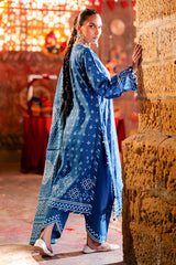 3 Piece Unstitched Lacquer Printed Lawn Suit CL-52171 B