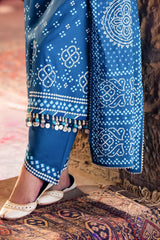 3 Piece Unstitched Lacquer Printed Lawn Suit CL-52171 B