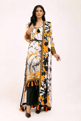 3 Piece Unstitched Printed Linen Suit LT-42006