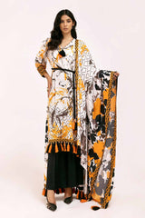 3 Piece Unstitched Printed Linen Suit LT-42006