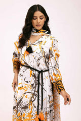 3 Piece Unstitched Printed Linen Suit LT-42006