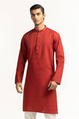 Maroon Basic Kurta KR-PLN24-017