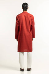 Maroon Basic Kurta KR-PLN24-017