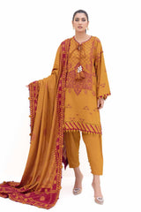 3 Piece Unstitched Jacquard Suit MJ-42054