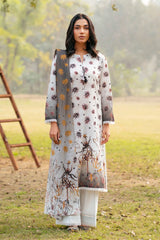 3 Piece Unstitched Jacquard Suit with Printed Lawn Dupatta CL-52502