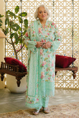 3 Piece Unstitched Printed Lawn Suit CL-52198 A