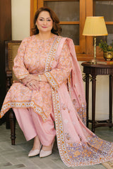 3 Piece Unstitched Printed Lawn Suit CL-52380 B
