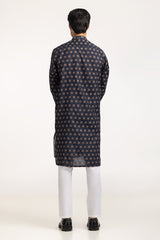 Navy Blue Styling Kurta KR-PLN24-027