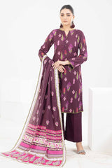 3 Piece Unstitched Printed Lawn Suit NR-32031