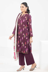 3 Piece Unstitched Printed Lawn Suit NR-32031