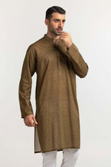 Olive Styling Kurta KR-STY24-054