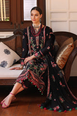 3 Piece Embroidered Lawn Unstitched Suit with Embroidered Chiffon Dupatta PM-42024