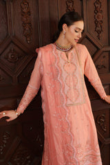 3 Piece Embroidered Lawn Unstitched Suit with Embroidered Chiffon Dupatta PM-42029