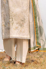 3 Piece Unstitched Printed Lawn Suit CL-52428