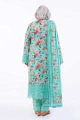 3 Piece Unstitched Printed Lawn Suit CL-52198 A