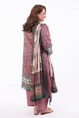 3 Piece Unstitched Printed Lawn Suit CL-52378 A