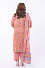 3 Piece Unstitched Printed Lawn Suit CL-52380 B