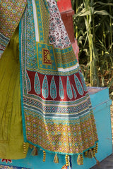 3 Piece Unstitched Embroidered Lawn Suit CL-52639