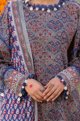3 Piece Unstitched Printed Lawn Suit CL-52632