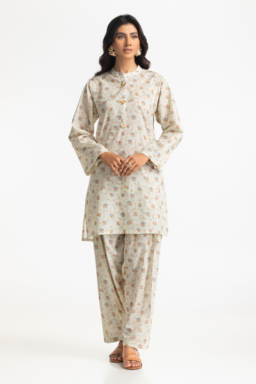 Printed Lawn Co-Ord Set IUSTTS-583