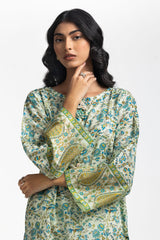 Printed Lawn Shirt IUSTK-480