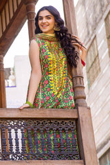 3 Piece Lawn Unstitched Foil Printed Suit CL-32240 A