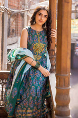3 Piece Lawn Unstitched Foil Printed Suit CL-32238 A