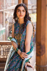 3 Piece Lawn Unstitched Foil Printed Suit CL-32238 A