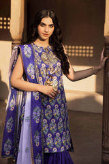 3 Piece Lawn Unstitched Foil Printed Suit CL-32238 B
