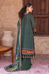 3 Piece Embroidered Digital Printed Khaddar Unstitched Suit with Digital Printed Pashmina Shawl AP-32027