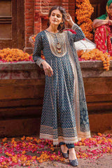3 Piece Lawn Unstitched Foil Printed Suit CL-32447 B