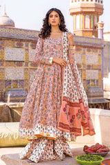 3 Piece Lawn Unstitched Printed Suit CL-32235 B
