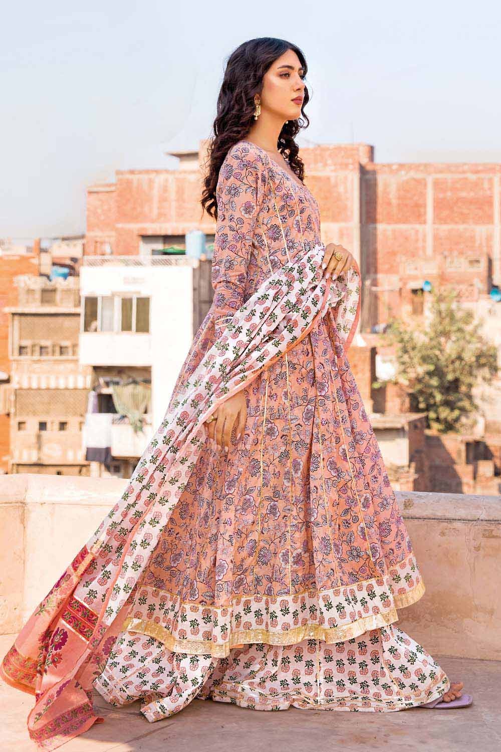 3 Piece Lawn Unstitched Printed Suit CL-32235 B