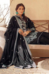 3 Piece Embroidered Linen Unstitched Suit with Embroidered Linen Dupatta RC-32001