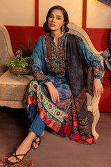 3 Piece Digital Printed Linen Unstitched Suit with Dobby Linen Dupatta LT-32024