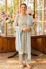 Printed Lawn Unstitched Shirt SL-42001