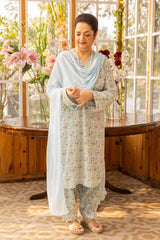 Printed Lawn Unstitched Shirt SL-42001