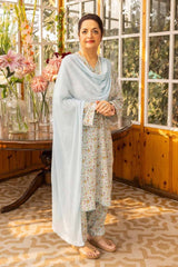 Printed Lawn Unstitched Shirt SL-42001