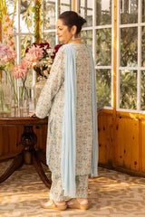 Printed Lawn Unstitched Shirt SL-42001