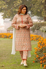 Printed Lawn Unstitched Shirt SL-42002