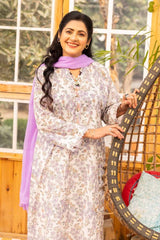 Printed Lawn Unstitched Shirt SL-42006
