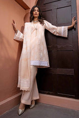 3 Piece Lacquer Printed Embroidered Lawn Unstitched Suit with Lacquer Printed Paper Cotton Dupatta SP-42017