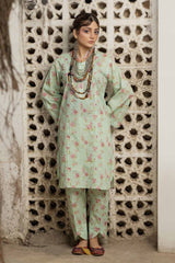 2 Piece Printed Lawn Unstitched Suit with Croatia Laces TL-42011
