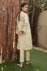 2 Piece Printed Lawn Unstitched Suit with Croatia Laces TL-42013